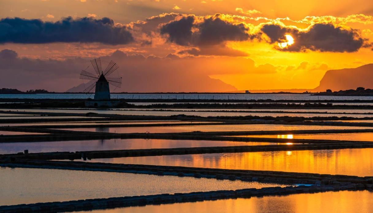 Appartamento Aria Di Sale Trapani Esterno foto